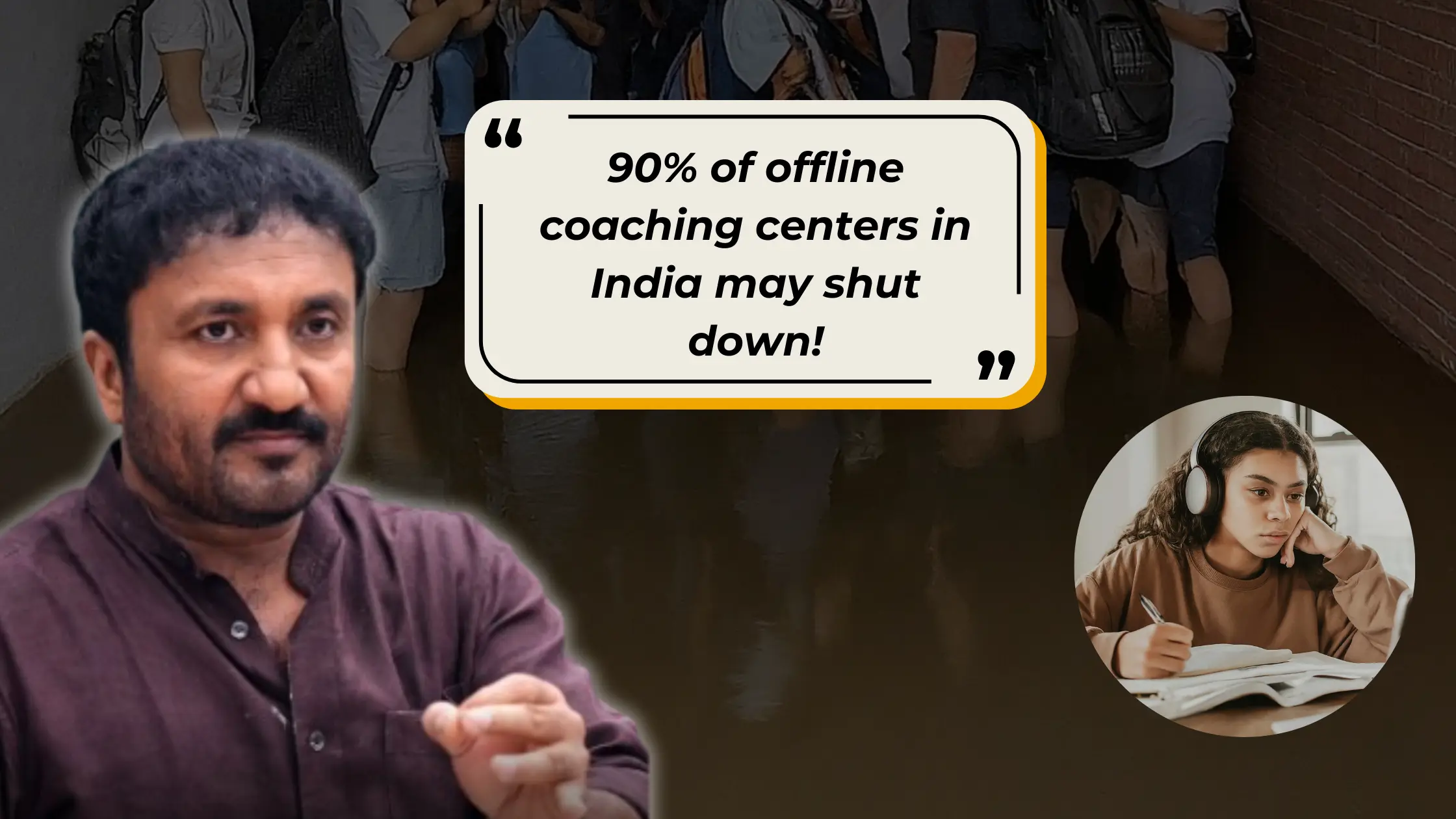 Discover Anand Kumar's shocking predictions about coaching centers in India. The Super 30 founder forecasts a 90% closure rate within 15 years due to online education's rise. Learn about his criticism of commercialization, calls for student-centric approaches, and government intervention. Gain insights on safety concerns, quality issues, and the future of education from this renowned educator's perspective. Essential reading for students, parents, and educators navigating India's changing educational landscape.